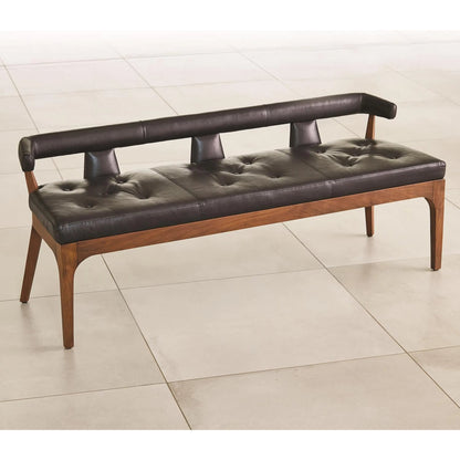 Moderno Bench by Global Views. Made from unique in a modern style.