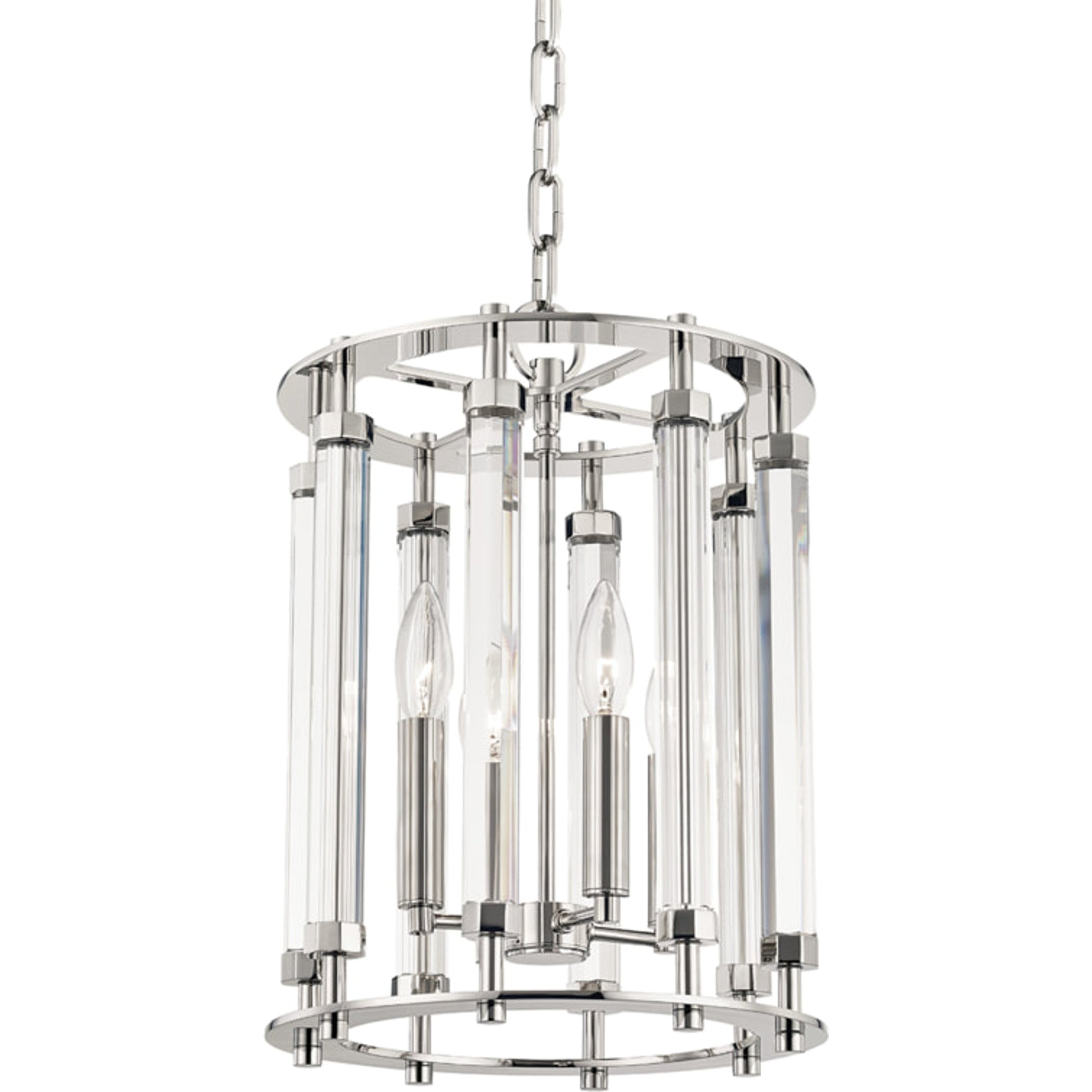 Haddon Pendant by Hudson Valley. Made from steel in a transitional style.