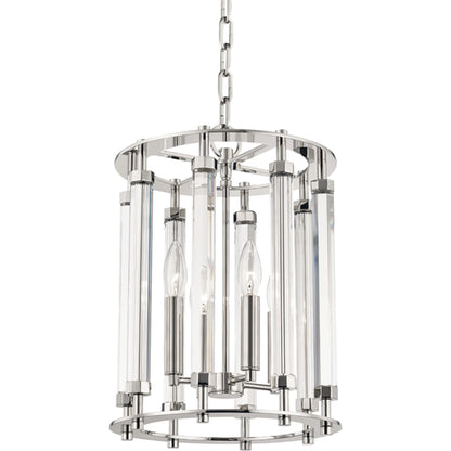 Haddon Pendant by Hudson Valley. Made from steel in a transitional style.