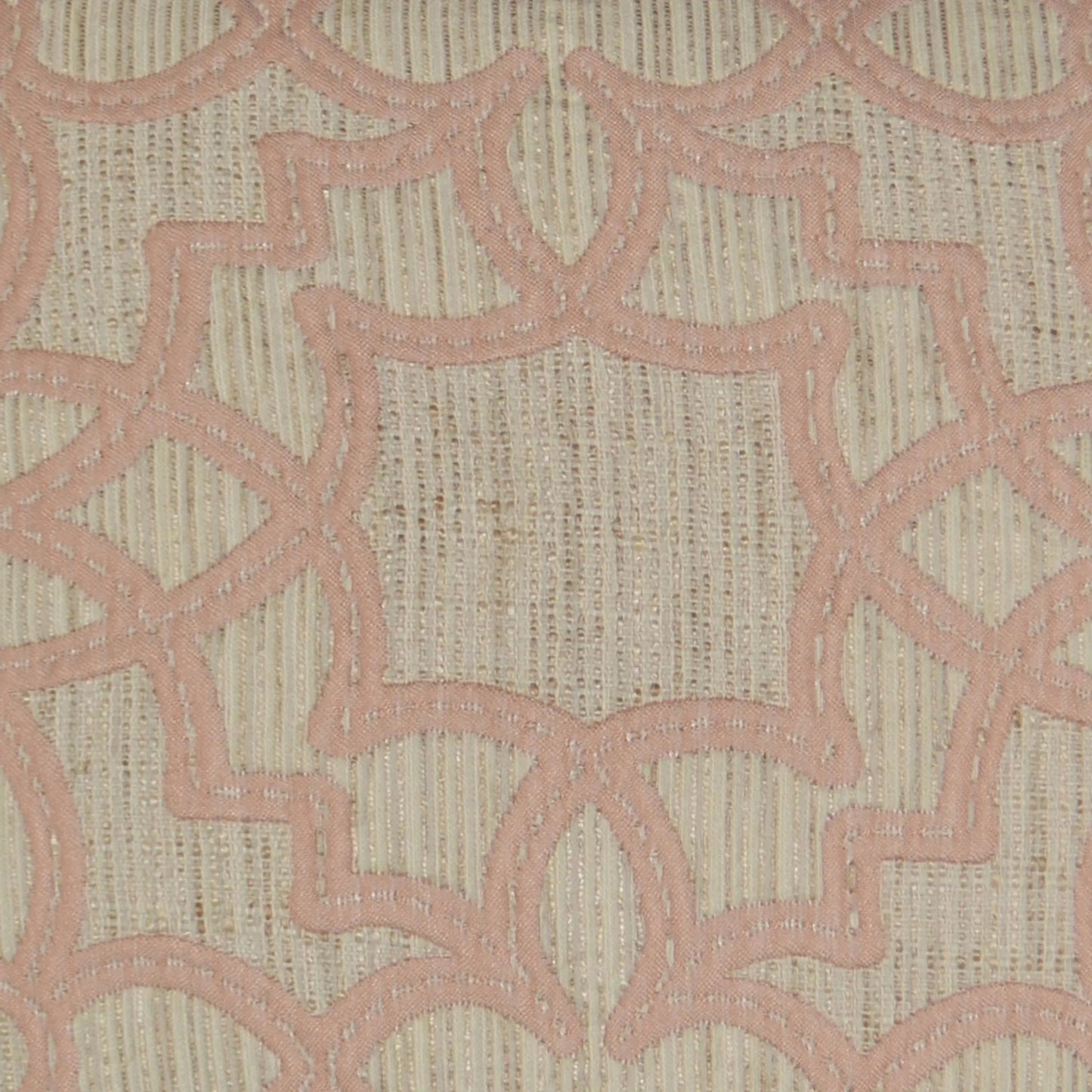 002 SI-2380491 | Closeup | Arabesque Pillow by DV Kap Home in blush. Made from unique in a traditional style.