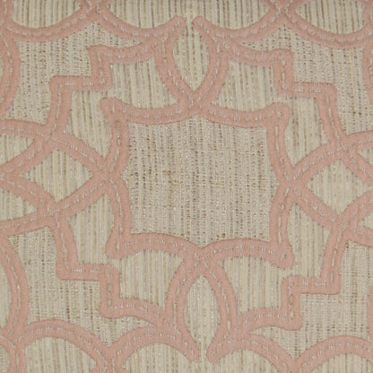 Arabesque Pillow by DV Kap Home in blush. Made from unique in a traditional style.