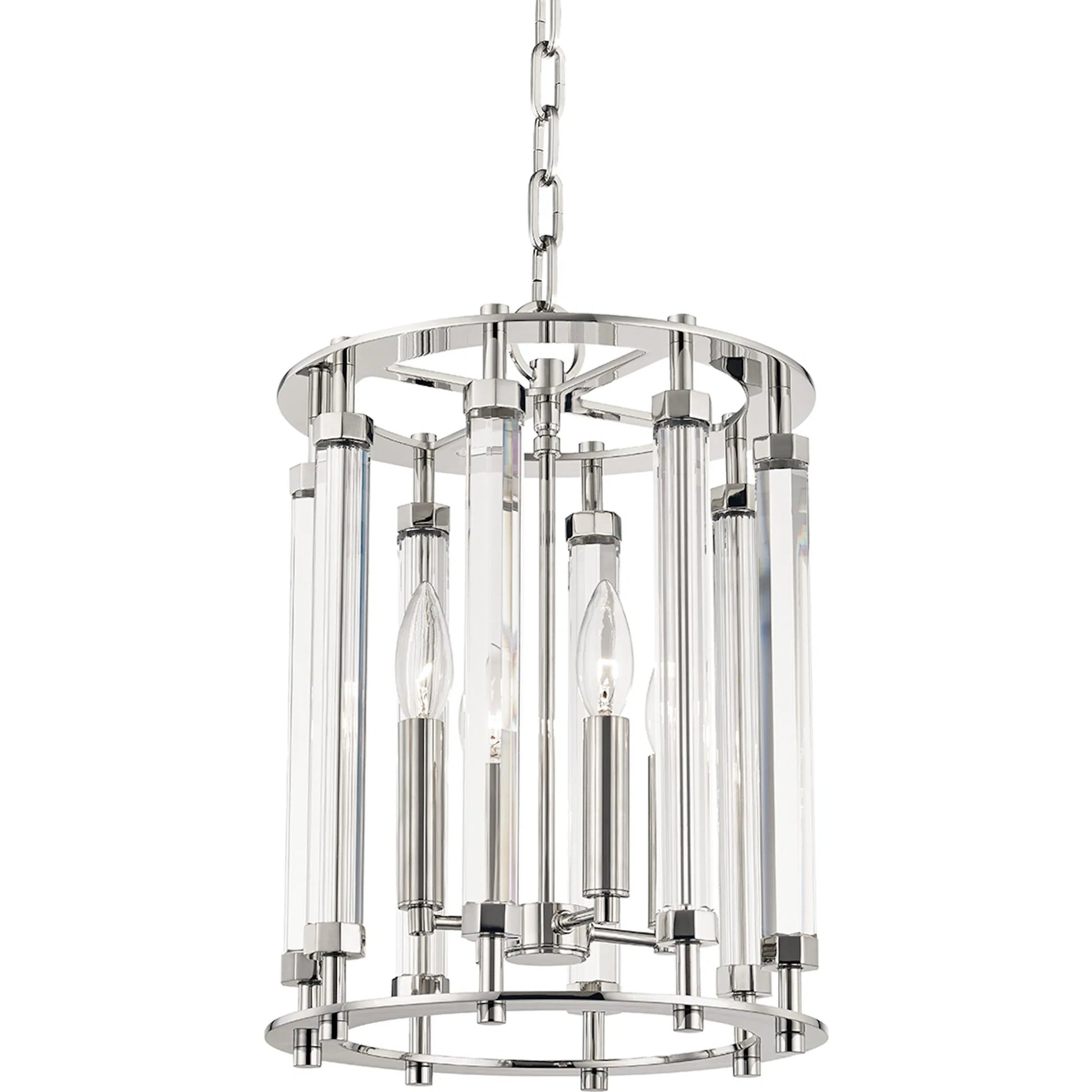 Haddon Pendant by Hudson Valley. Made from steel in a transitional style.