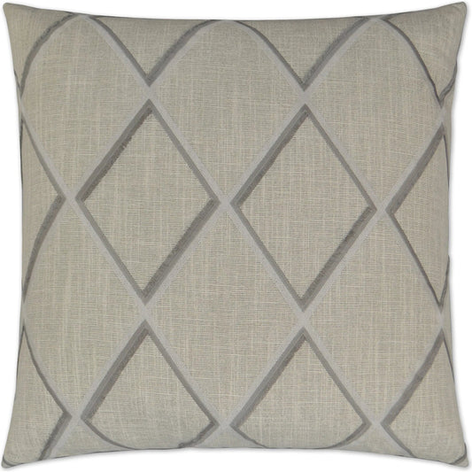 Markham Pillow by DV Kap Home. Made from 40% viscose, 28% poly, 20% cotton, 12% linen in a unique style.