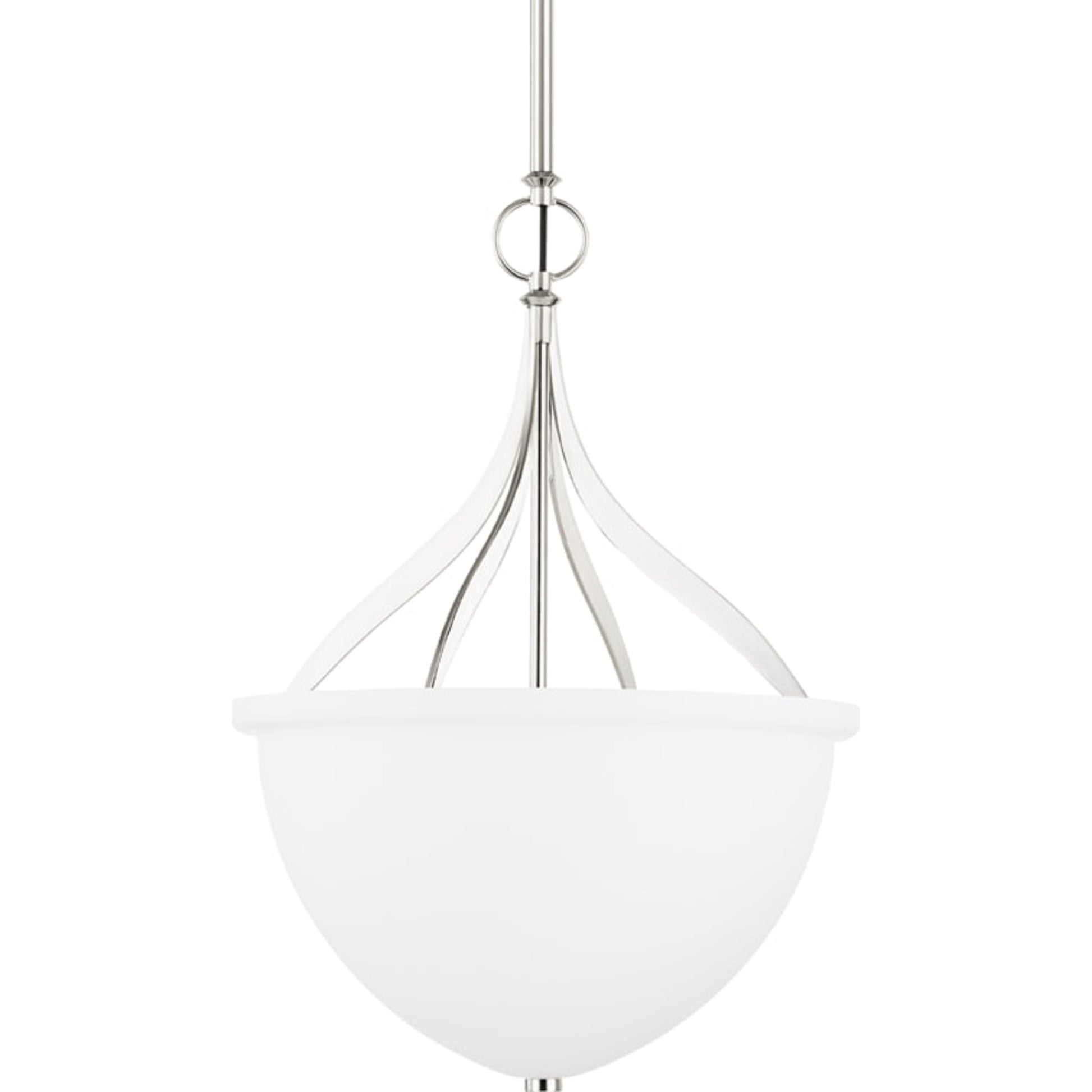 Browne Pendant by Hudson Valley in distressed bronze. Made from steel in a traditional style.
