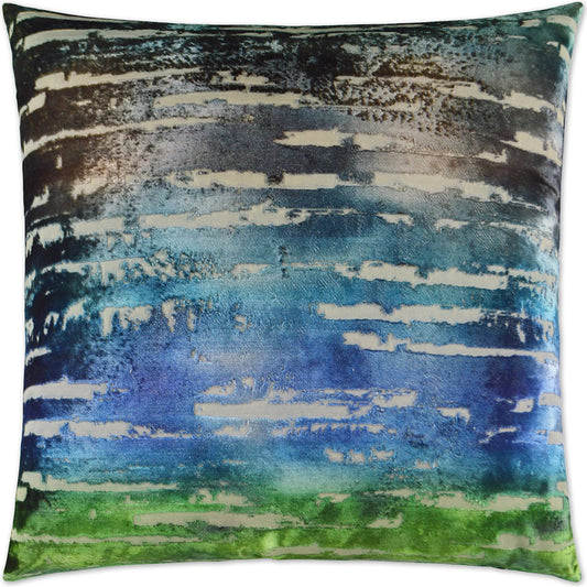 Bonbons Pillow by DV Kap Home. Made from 75% polyester, 25% viscose in a unique style.
