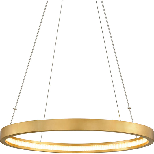 Jasmine I Pendant by Corbett. Made from hand crafted iron in a modern style.