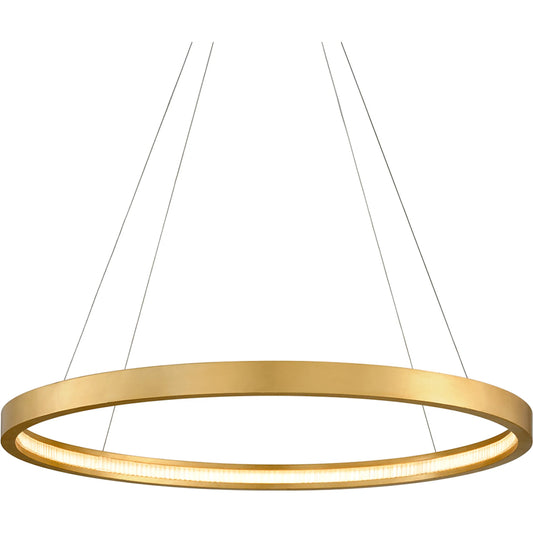 Jasmine I Chandelier by Corbett in gold leaf. Made from unique in a unique style.