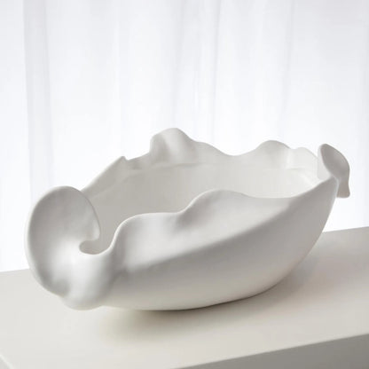 Free Form Organic Bowl by Global Views. Made from ceramic in a modern style.