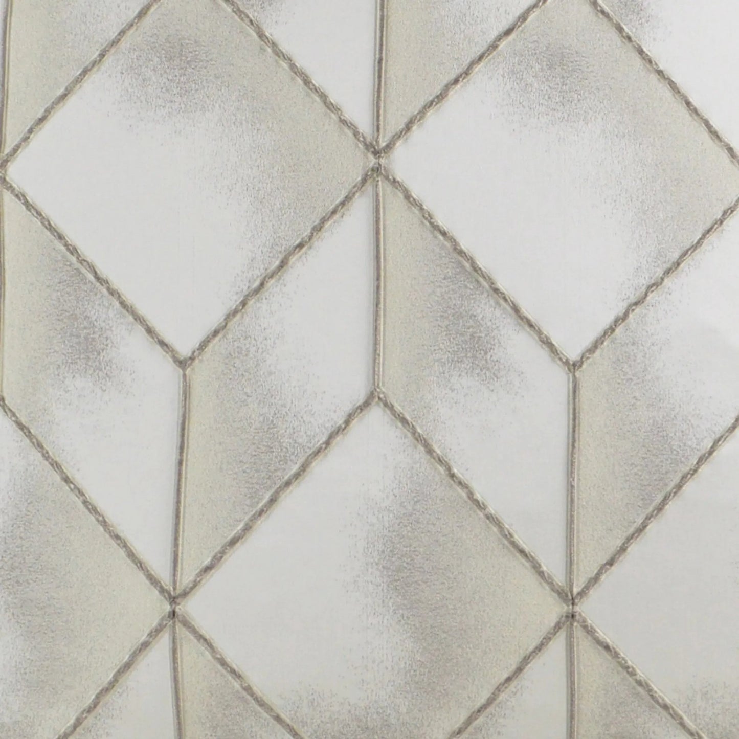 002 SI-2382271 | Closeup | Social Call Pillow by DV Kap Home in platinum. Made from 100% polyester in a unique style.