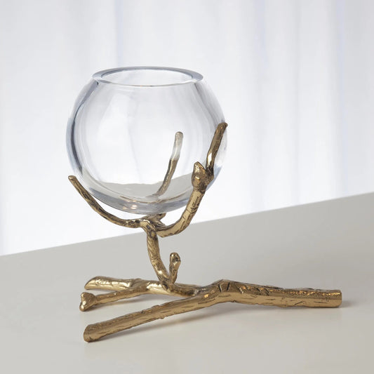 Twig Vase Holder by Global Views. Made from unique in a eclectic & global style.