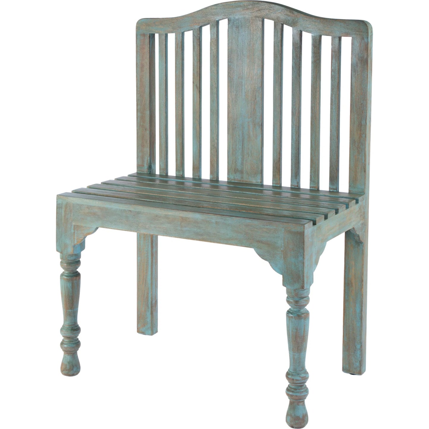 001 O-BUTLER-2853070 | Primary Silo | Roseland Bench by Butler Specialty Company in blue and heritage. Made from wood in a coastal style.