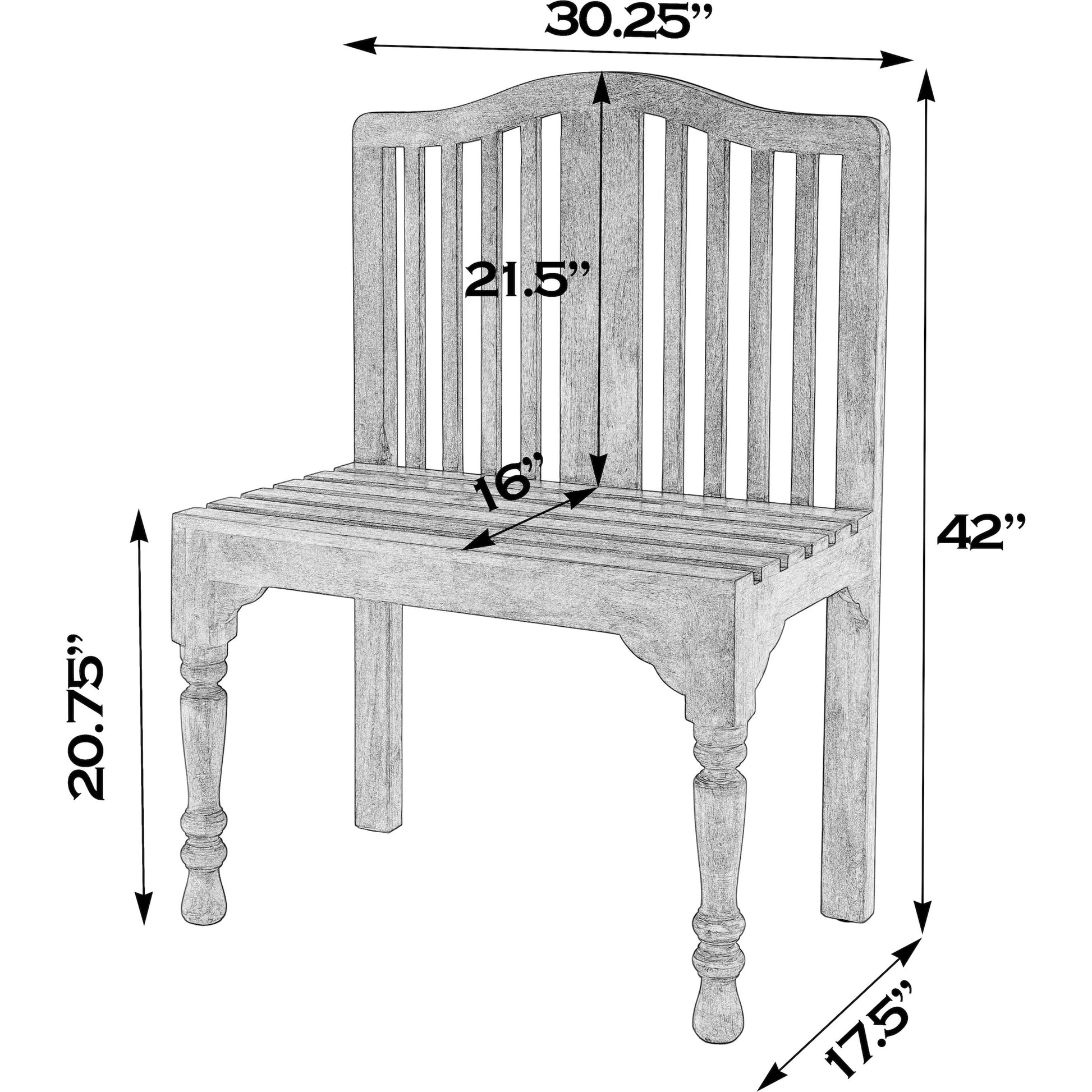 Roseland Bench by Butler Specialty Company in blue and heritage. Made from wood in a coastal style.