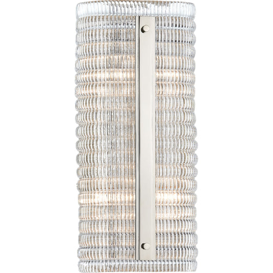 Athens Wall Sconce by Hudson Valley. Made from brass in a modern style.