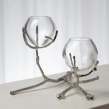 Twig Vase Holder by Global Views. Made from unique in a eclectic & global style.