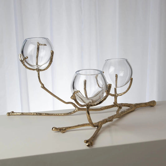 Twig Vase Holder by Global Views. Made from unique in a eclectic & global style.