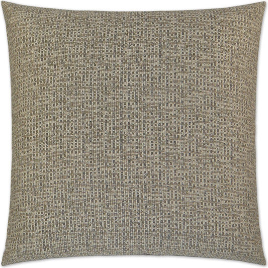 Riad Pillow by DV Kap Home in travertine. Made from 100% polyester in a unique style.