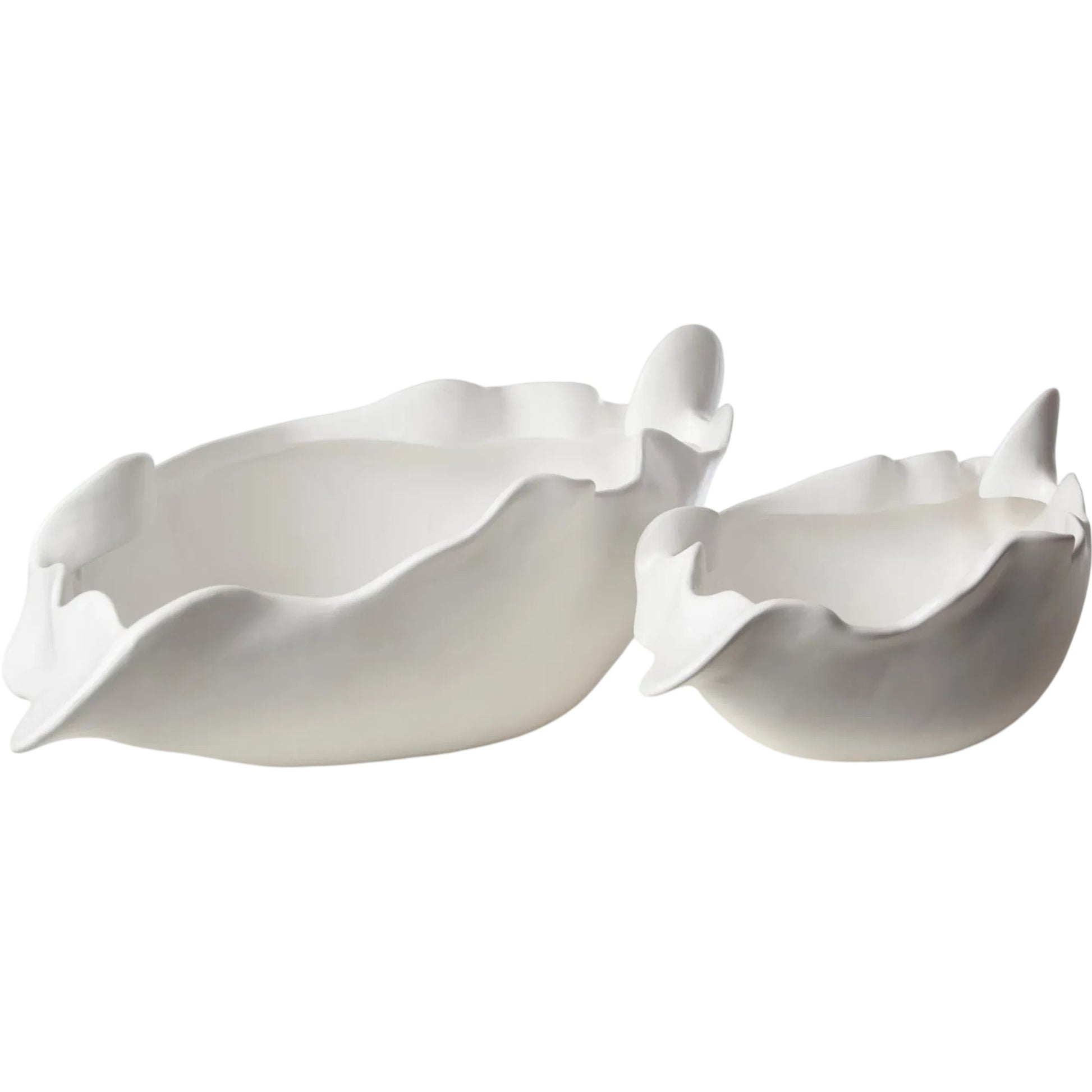 Free Form Organic Bowl by Global Views. Made from ceramic in a modern style.