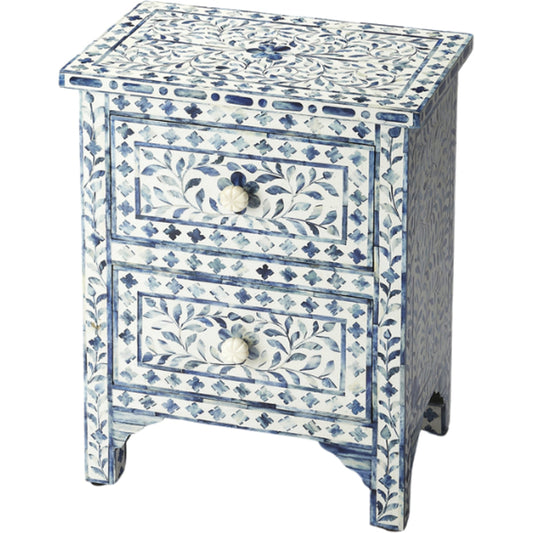 Vivienne Beige Bone Inlay Accent Chest by Butler Specialty Company. Made from unique in a traditional style.