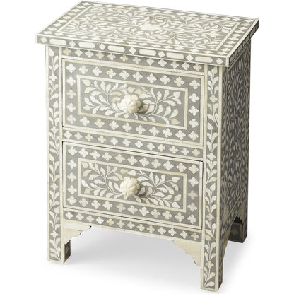 Vivienne Beige Bone Inlay Accent Chest by Butler Specialty Company. Made from unique in a traditional style.