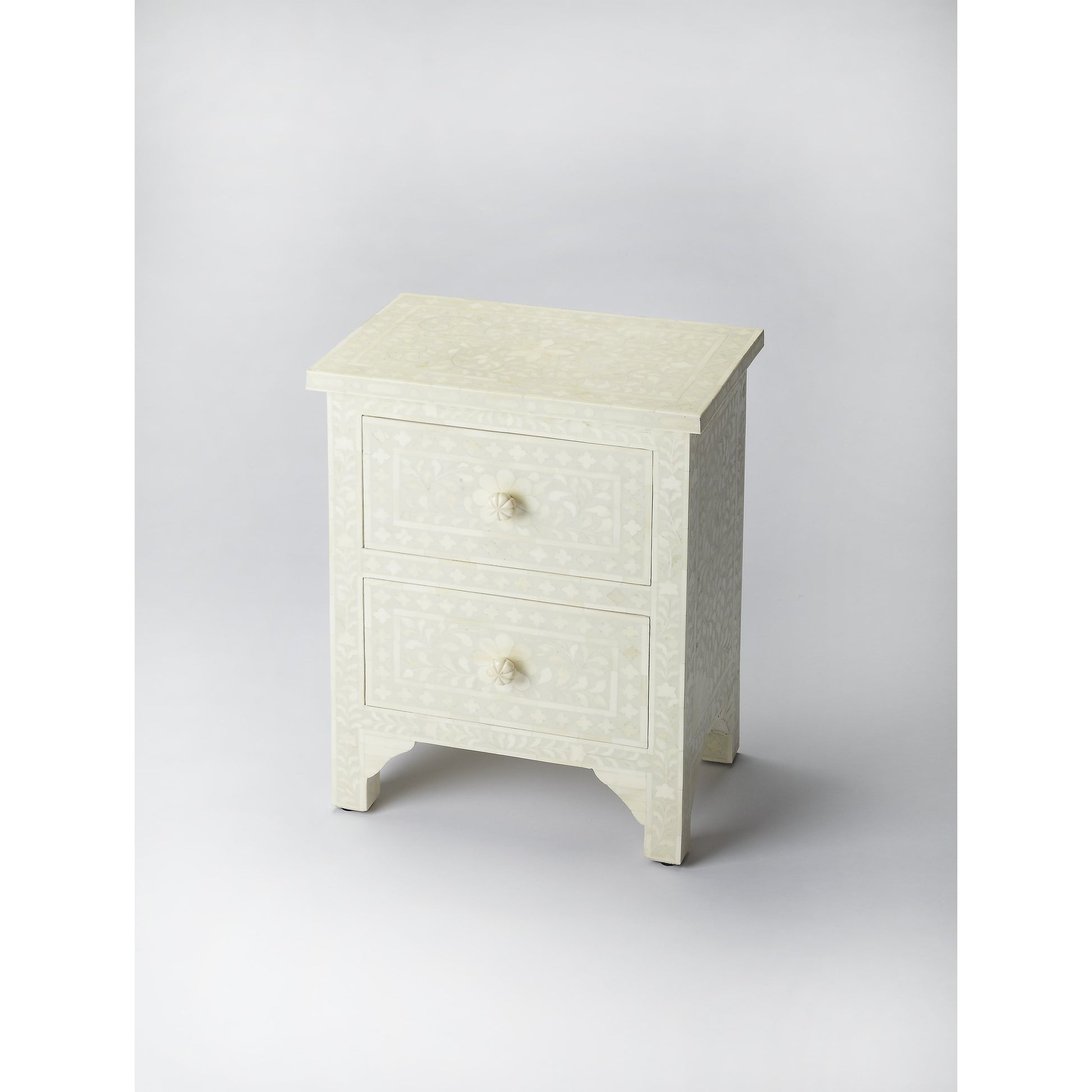 Vivienne Beige Bone Inlay Accent Chest by Butler Specialty Company. Made from unique in a traditional style.