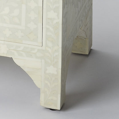 Vivienne Beige Bone Inlay Accent Chest by Butler Specialty Company. Made from unique in a traditional style.
