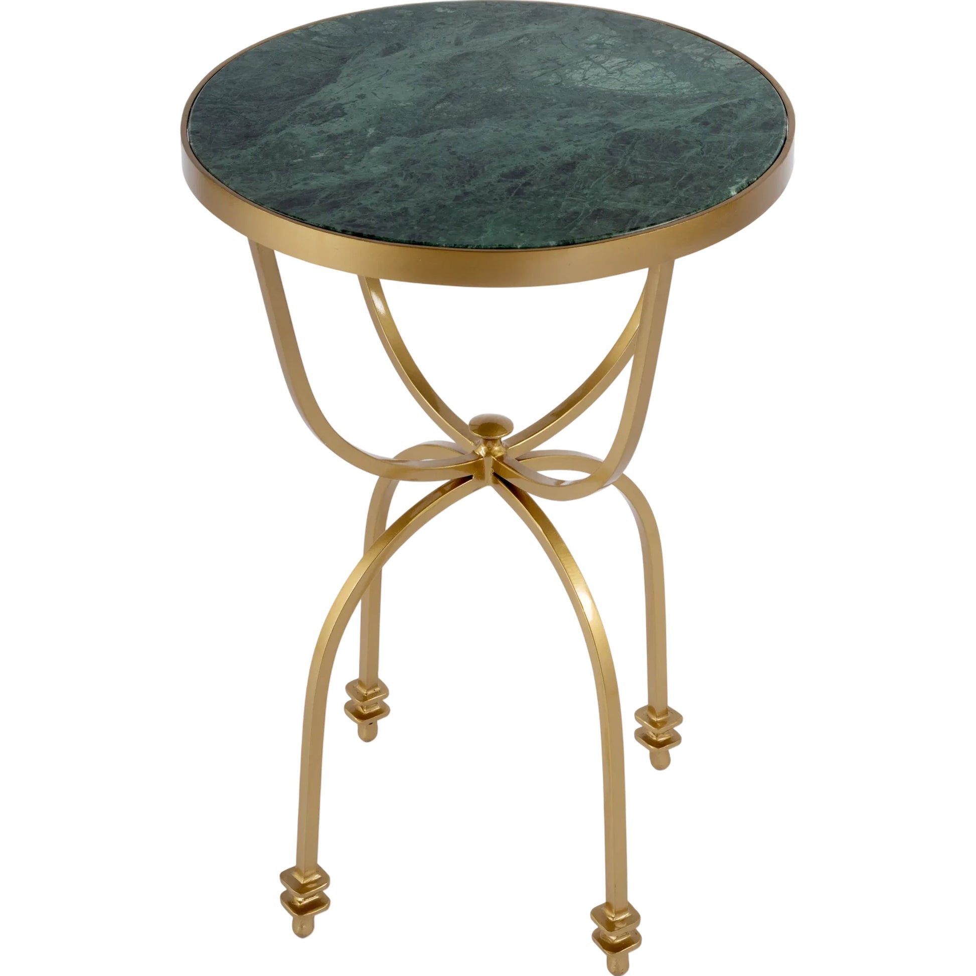 Hager Side Table by Butler Specialty Company. Made from iron, marble in a modern style.