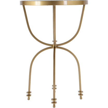 Hager Side Table by Butler Specialty Company. Made from iron, marble in a modern style.