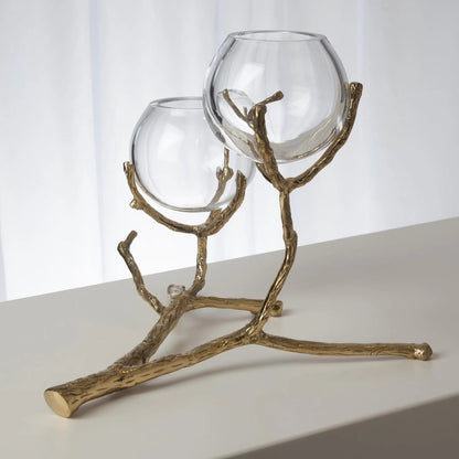 Twig Vase Holder by Global Views. Made from unique in a eclectic & global style.