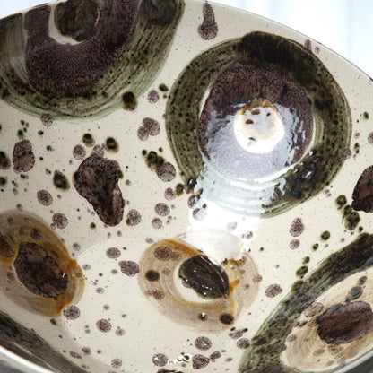 Earthtone Spots Vase by Global Views. Made from ceramic in a eclectic & global style.