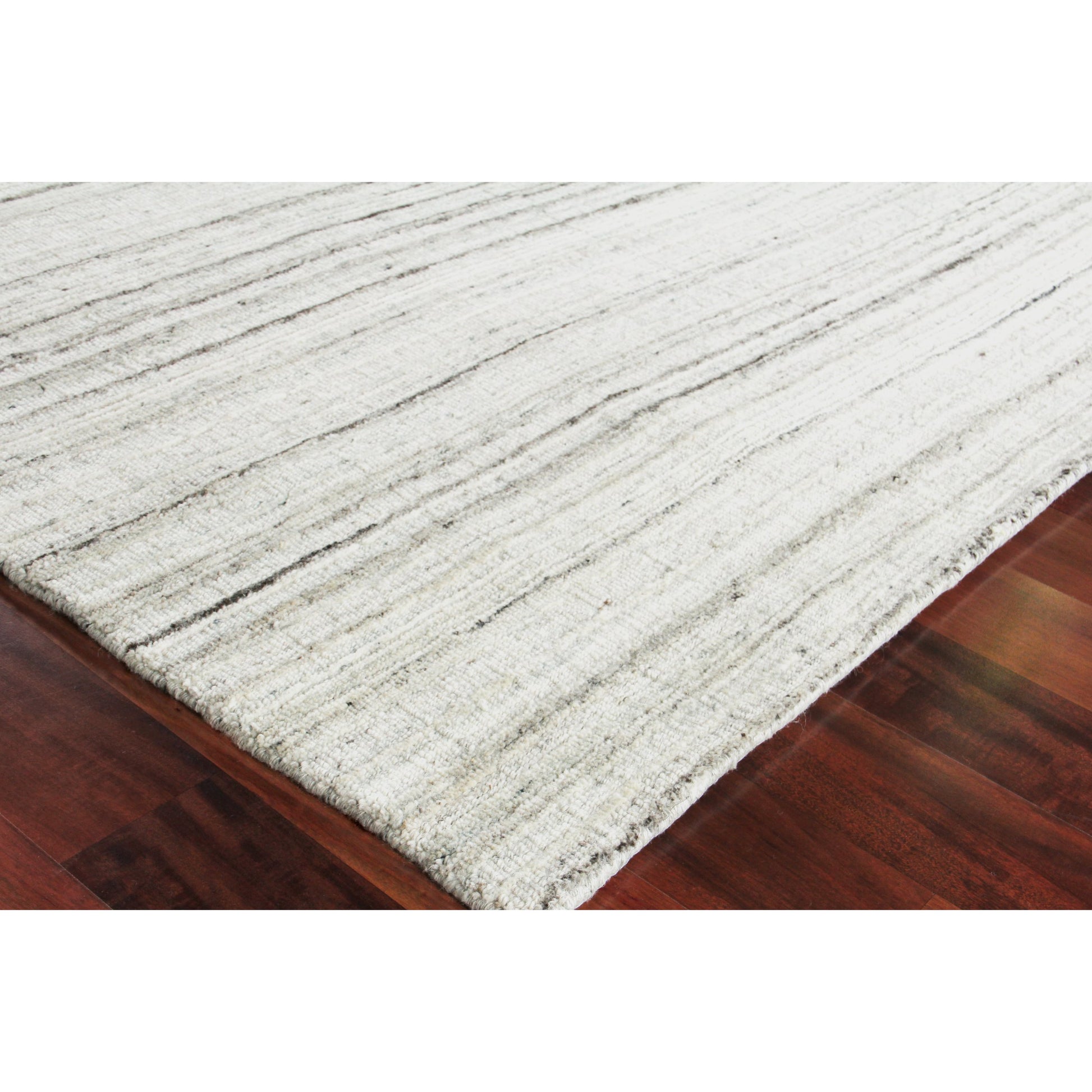 Organica Rug by Exquisite Rugs in charcoal, silver. Made from new zealand wool in a unique style.