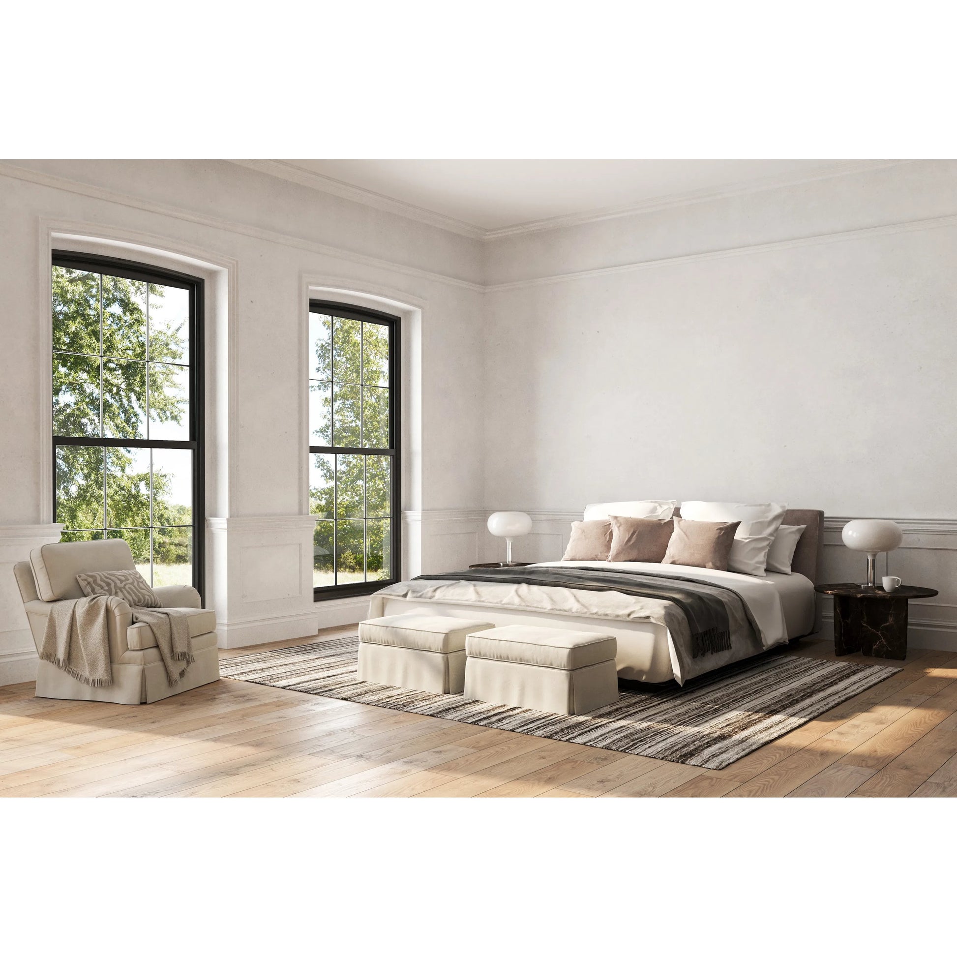 Organica Rug by Exquisite Rugs in charcoal, silver. Made from new zealand wool in a unique style.