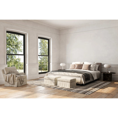 Organica Rug by Exquisite Rugs in charcoal, silver. Made from new zealand wool in a unique style.