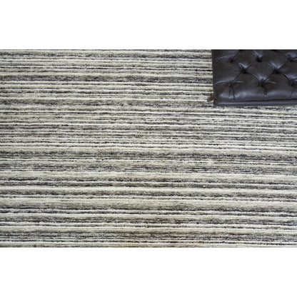Organica Rug by Exquisite Rugs in charcoal, silver. Made from new zealand wool in a unique style.
