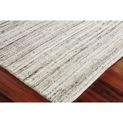 Organica Rug by Exquisite Rugs in charcoal, silver. Made from new zealand wool in a unique style.