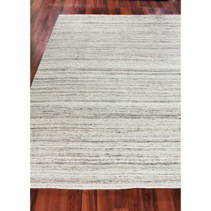 Organica Rug by Exquisite Rugs in charcoal, silver. Made from new zealand wool in a unique style.