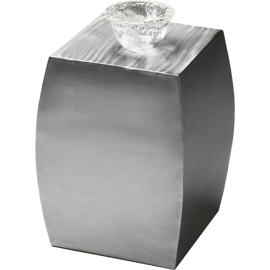Getty Stainless Steel Accent Table by Butler Specialty Company in silver and modern expressions. Made from stainless steel in a modern style.