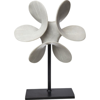 Pankhudee Sculpture on Stand by Global Views. Made from marble, iron in a modern style.