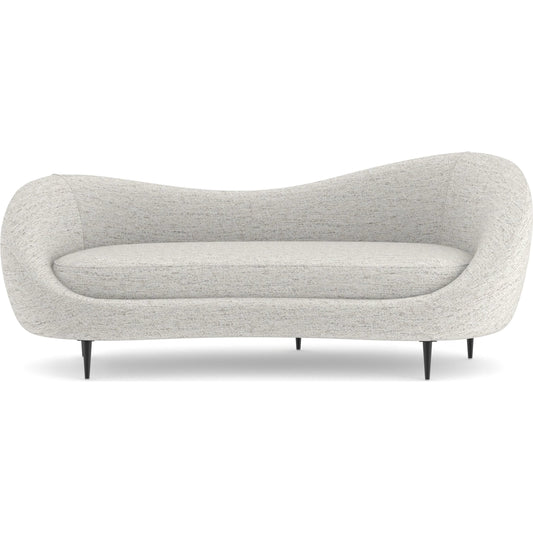 83 Formosa Sofa by Caracole in piano black. Made from unique in a unique style.