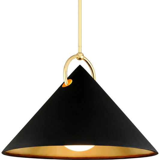 Charm Pendant by Corbett. Made from hand crafted iron in a modern style.