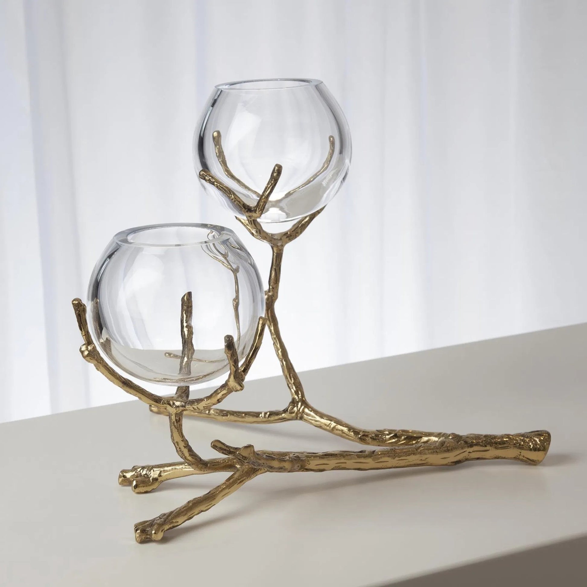 Twig Vase Holder by Global Views. Made from unique in a eclectic & global style.