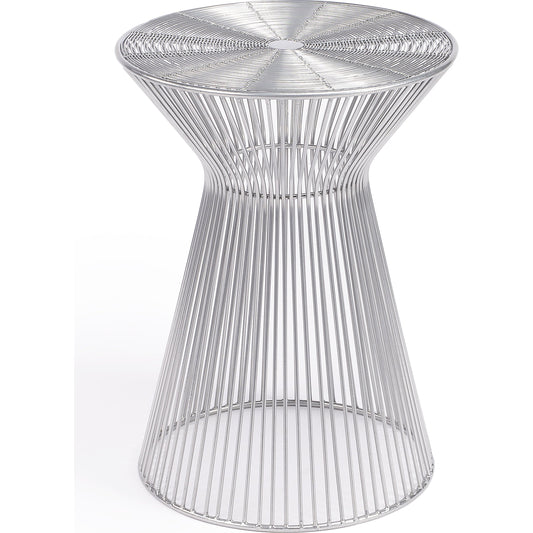 Greeley End Table by Butler Specialty Company in metalworks. Made from iron in a modern style.