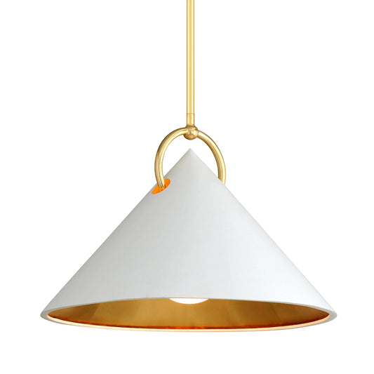 Charm Pendant by Corbett. Made from hand crafted iron in a modern style.