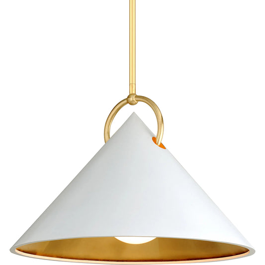 Charm Pendant by Corbett. Made from hand crafted iron in a modern style.