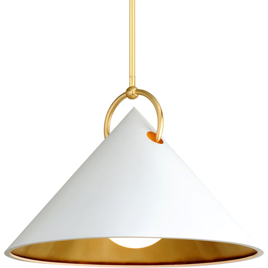 Charm Pendant by Corbett. Made from hand crafted iron in a modern style.