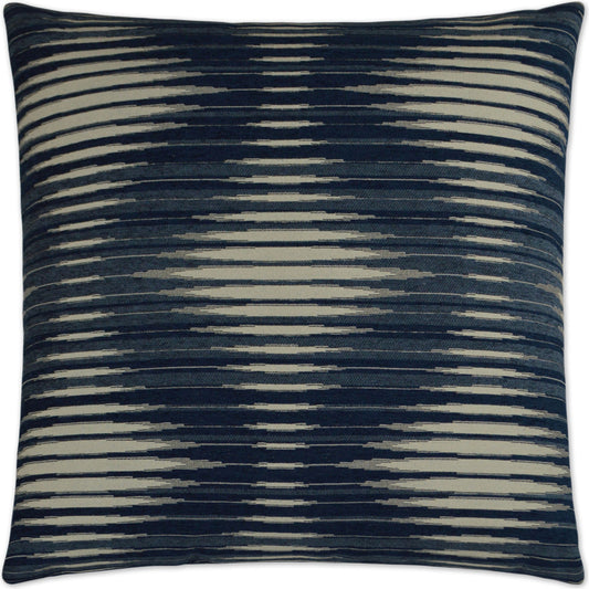 Accordion by DV Kap Home in navy, blue. Made from 100% polyester in a eclectic & global style.