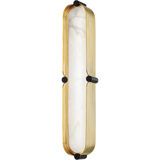 Tribeca Bath Bracket by Hudson Valley. Made from brass in a transitional style.