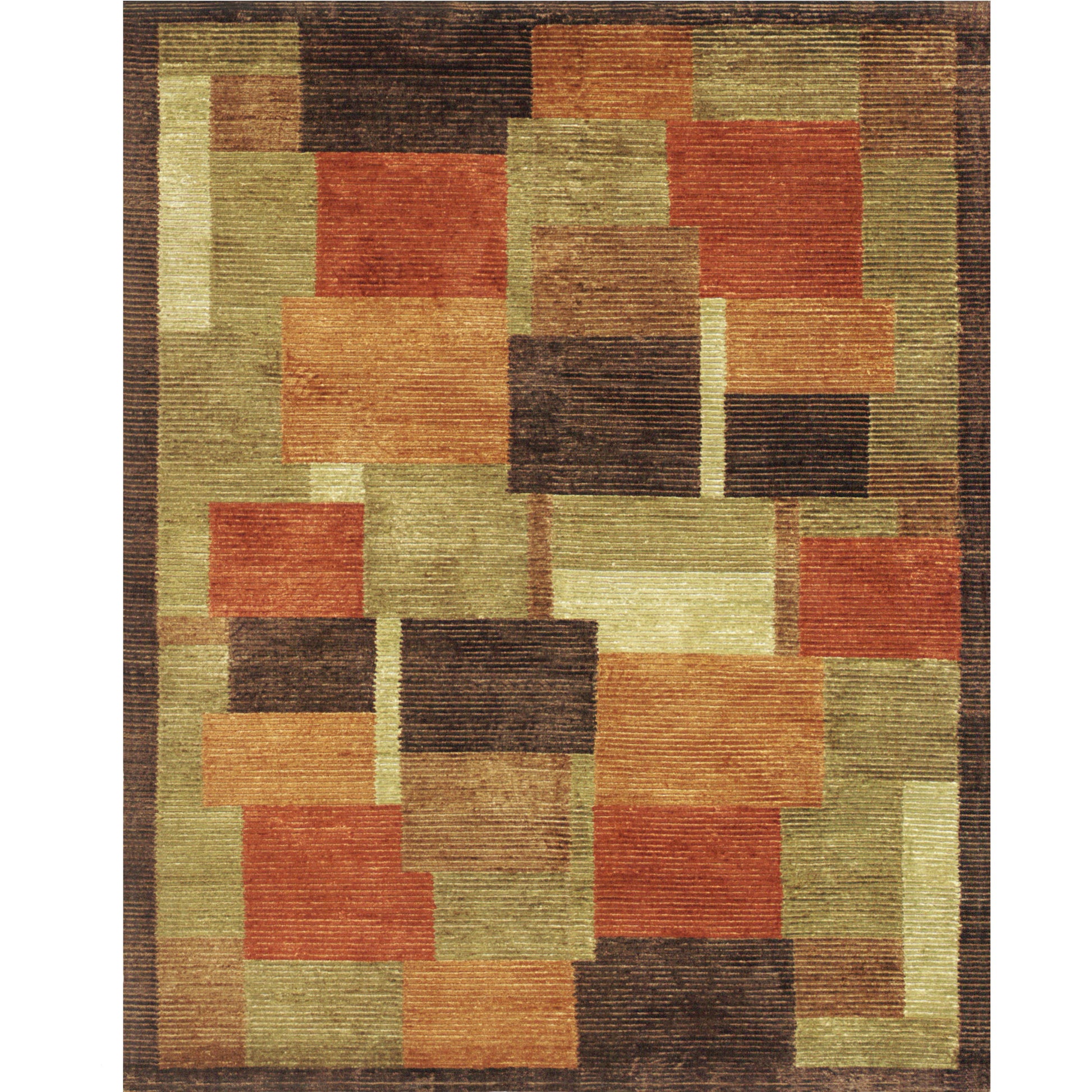Keystone Rug - 7169F by Feizy in green, brown. Made from wool, viscose in a unique style.