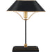 Daphne Table Lamp by Currey and Company. Made from iron, brass, engineered wood in a modern style.