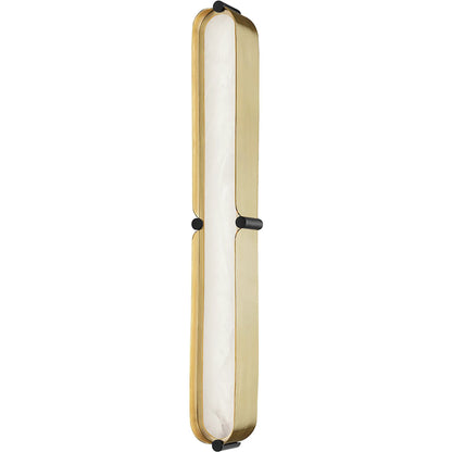 Tribeca Bath Bracket by Hudson Valley. Made from brass in a transitional style.