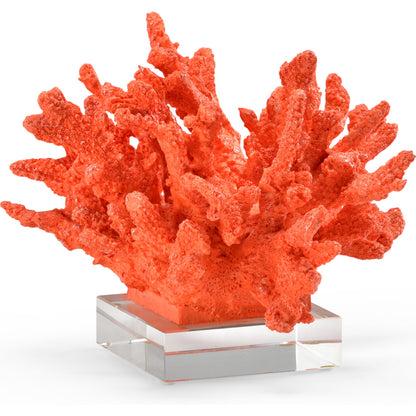 Coral by Wildwood in red coral, clear. Made from composite in a coastal style.